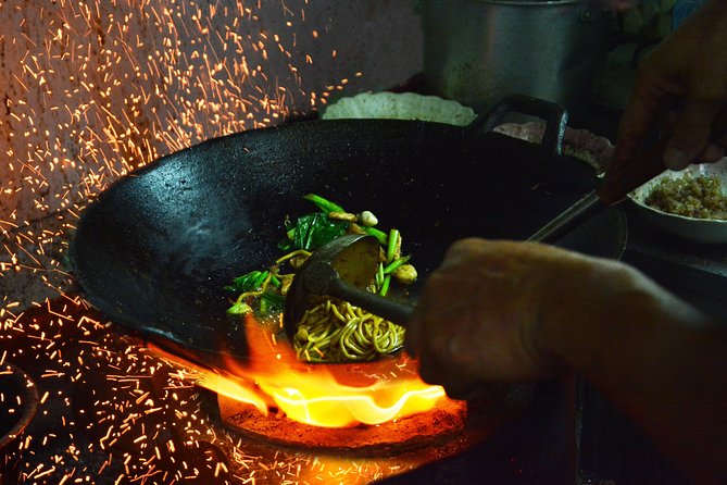 Phuket Night Food Tour & Old Town's Magical Lights - Rang Hill starts the evening above town