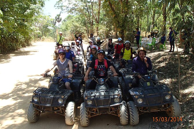 Phuket Paradise ATV and Zipline Experience - Hotel pickup, with a few location-based costs