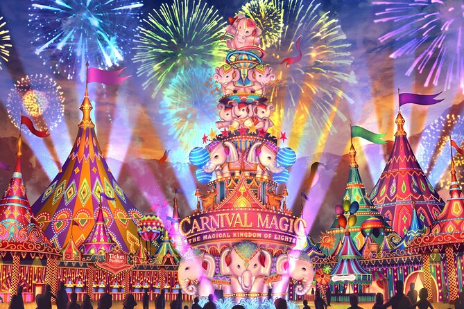 Phuket’s Dazzling Spectacle: Carnival Magic Theme Park Experience - A big, bright night in Kamala