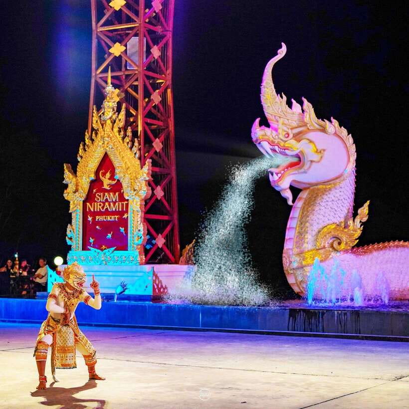 Phuket: Siam Niramit Ticket with Round Transfer and Dinner - A history lesson built for the stage