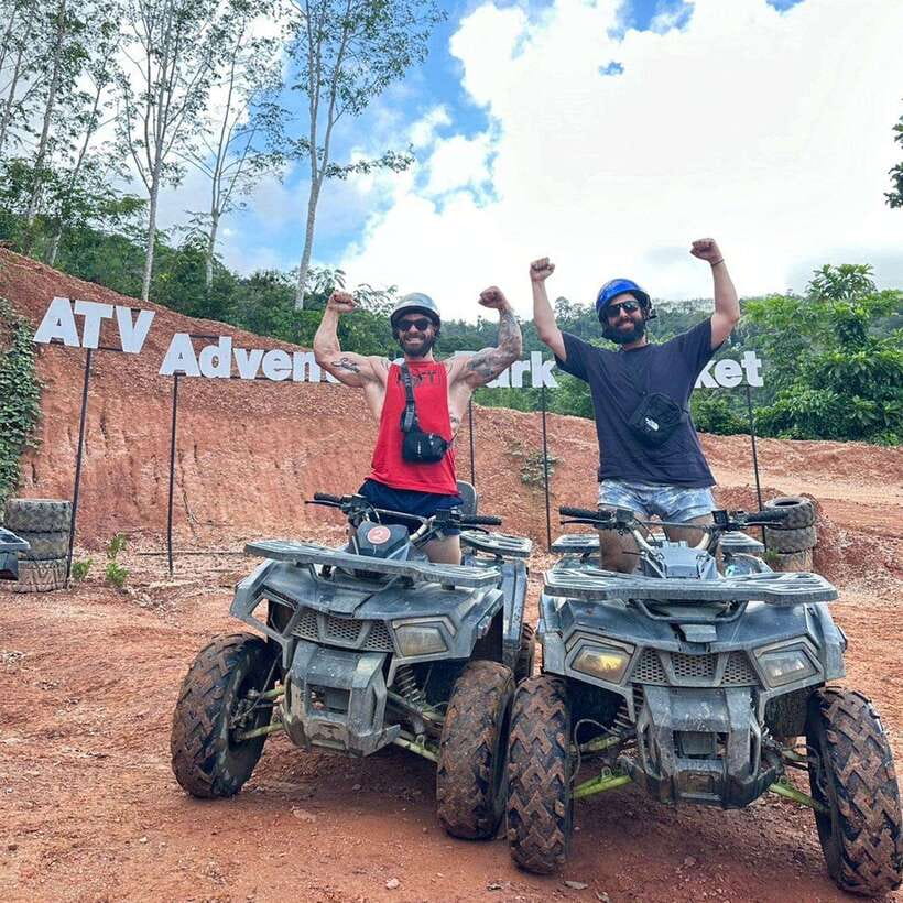 Phuket Ultimate Combo: Jungle ATV & Zipline Adventure - A four-hour outing that mixes engines and treetops