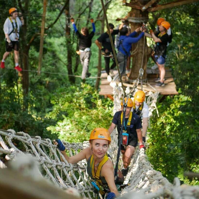 Phuket Ultimate Combo: Jungle ATV & Zipline Adventure - ATV trails: fun, rough and a little messy
