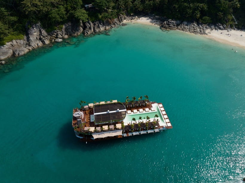 Phuket: YONA Floating Beach Club Day Experience - A beach club that floats beyond the shore