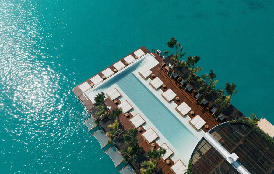 Phuket: YONA Floating Beach Club Day Experience - Pool views, music, and the sunset