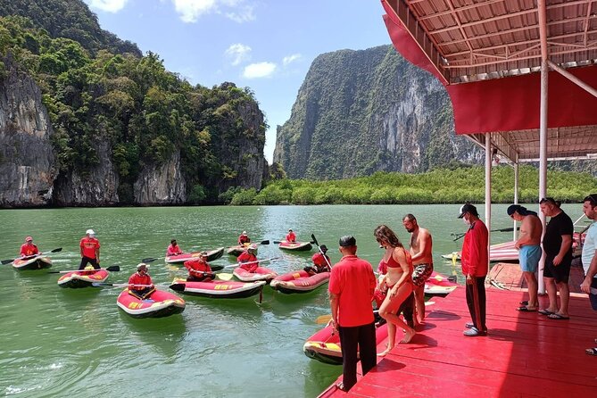 Private James Bond Island Canoeing Long-tail Boat Tour w/ Lunch - From Phuket to the cave temple