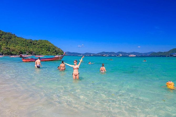Racha and Coral Island One Day Trip + Sunset by Luxury Catamaran From Phuket - Promthep Cape at sunset
