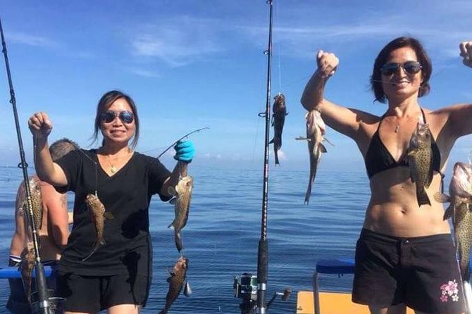Racha Island Fishing Game From Phuket - Lunch, swimming, and a pause near the island