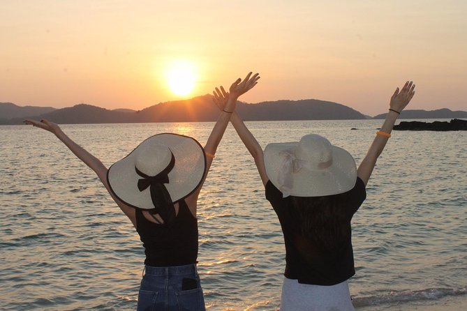 Small Group Phi Phi Islands Sunrise Tour with Seaview Lunch - Swimming and snorkeling at the later stops