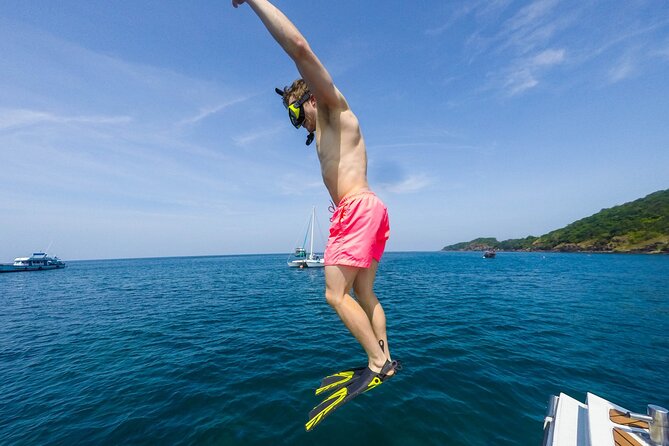Small Groups of 20 people - Phi Phi & Bamboo Islands with Lunch - Pileh Lagoon: the day’s emerald-water moment