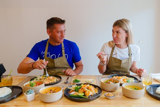 Unique Thai Cooking Experience in Patong with Chef Care - Eating your own work, then taking home a reminder