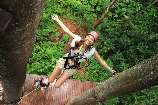 World A+ (Zipline 32 Platforms + Roller + Sky Walk with World Set Menu ) - A Phuket Forest Course With More Than One Kind of Thrill