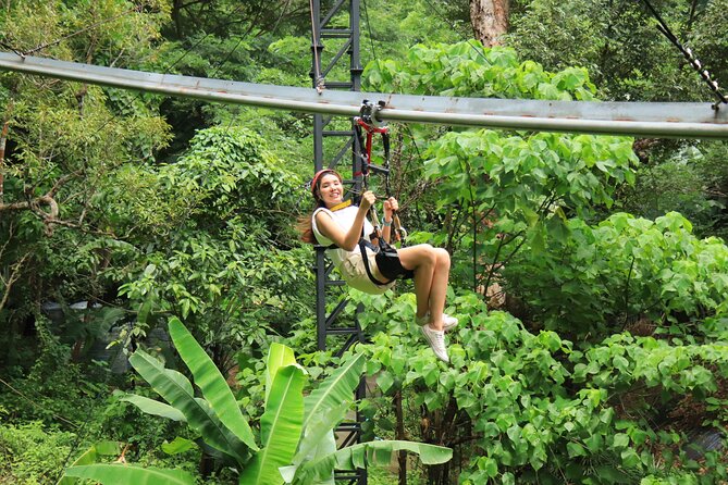 World A+ (Zipline 32 Platforms + Roller + Sky Walk with World Set Menu ) - A Pause on the Rainforest Sky Walk