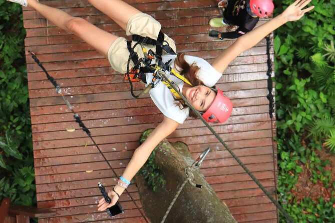 World A+ (Zipline 32 Platforms + Roller + Sky Walk with World Set Menu ) - The World Set Menu and What the Price Covers